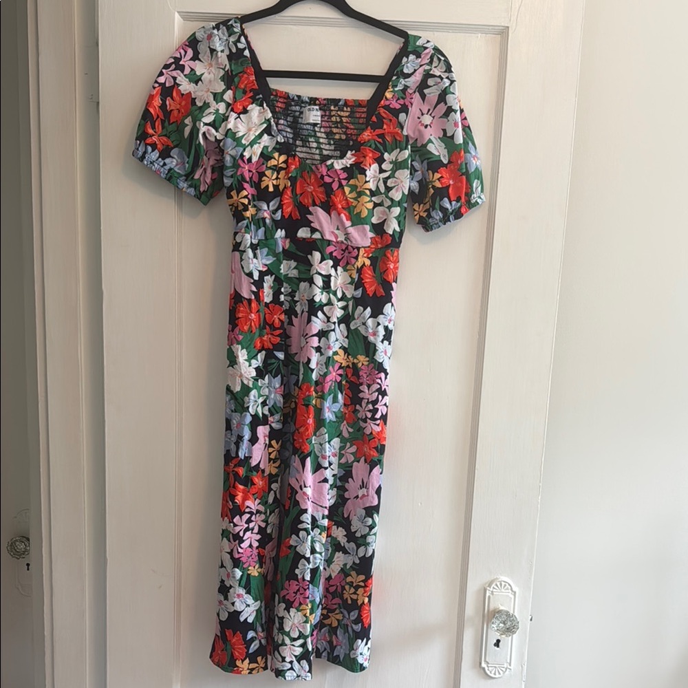 Old Navy Floral Multicolor Dress